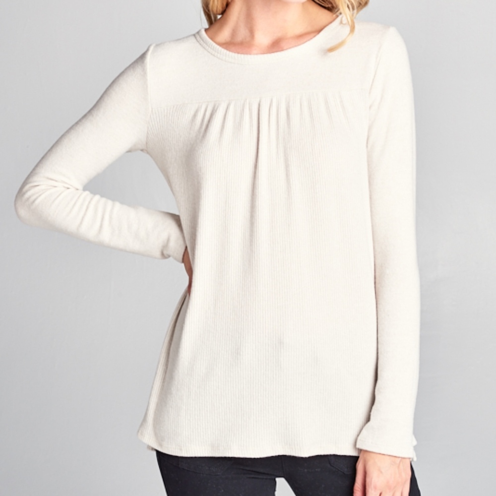 Orange Creek Super Soft Creme Sweater